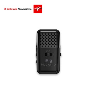 IK Multimedia iRig Mic Cast HD 양방향 방송용 보이스 레코딩 마이크 마이크비디오 마이크캐스트 인터넷방송