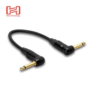 [HOSA] 호사 CGK-001RR 뉴트릭 스트레이트 라이트앵글 Edge Guitar Cable 0.3m